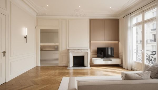 Comment une entreprise de rénovation d'appartement Paris valorise un haussmannien ?