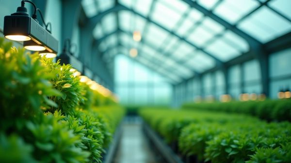 Éclairage LED horticole pour les professionnels : gagner en performance